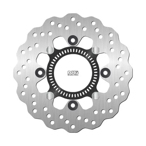NG brzdový kotouč zadní KAWASAKI NINJA 650/Z650 17-22 (220X100X5mm) (4X10,5mm) WAVE (plovoucí) ( )