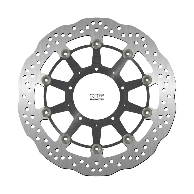NG přední brzdový kotouč HONDA CBR 1000RR FIREBLADE 18-20 (320X94X4,5mm) (5X6,25mm) WAVE plovoucí (prostředek hliníkový) (NG přední brzdový kotouč)