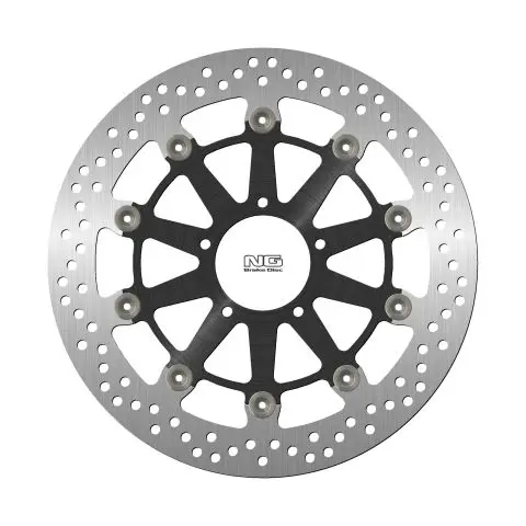 NG přední brzdový kotouč DUCATI DIAVEL 1260/MONSTER 950/MULTISTRADA 950/1260 18-21 (320X72X4,5mm) (5X8,5mm) plovoucí (prostředek hliníkový) (NG)