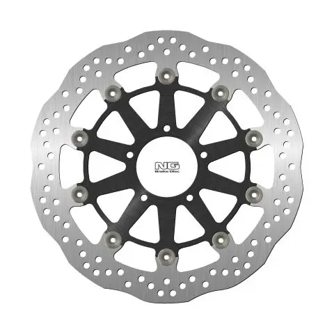 NG přední brzdový kotouč DUCATI DIAVEL 1260/MONSTER 950/MULTISTRADA 950/1260 18-21 (320X72X4,5mm) (5X8,5mm) WAVE plovoucí (prostředek hliníkový) (NG)