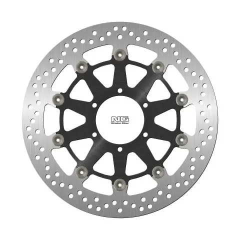 NG přední brzdový kotouč BMW S1000RR/S1000R/S1000XR 19-21 (320X80,2X5mm) (6X8,5mm) plovoucí (prostředek hliníkový) (NG přední brzdový kotouč BMW)