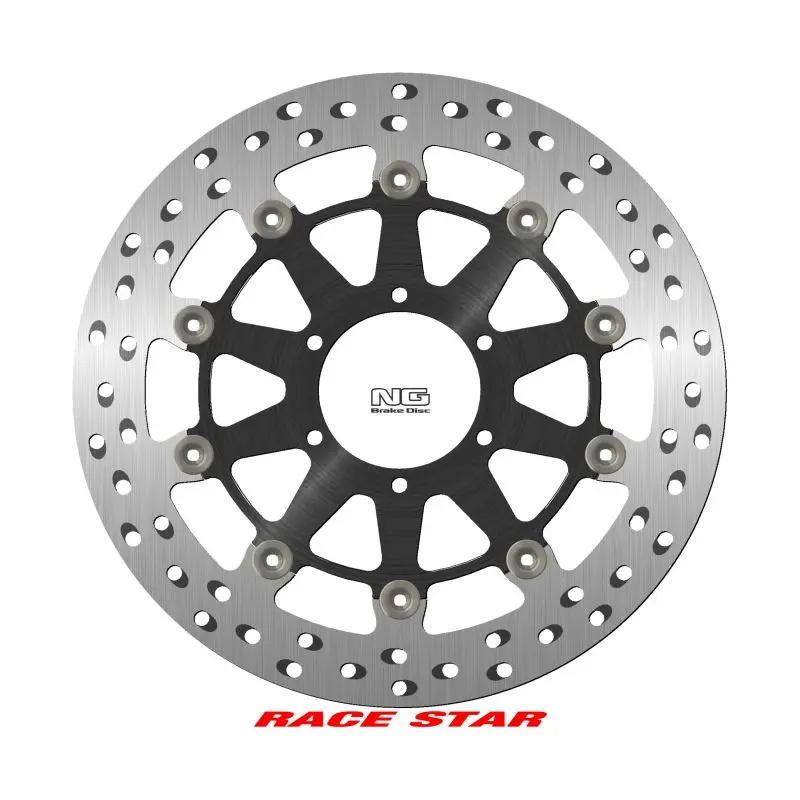 NG přední brzdový kotouč RACE STAR PREMIUM BMW S 1000R 21, S 1000RR 19, S 1000XR 20 (320X80,2X5mm) (6X8,25mm) plovoucí (prostředek hliníkový,