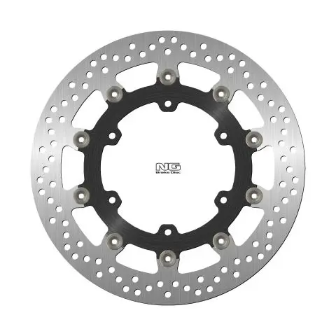 NG přední brzdový kotouč YAMAHA FJR1300 05-21 (320X132X4,5mm) (6X8,5mm) plovoucí (prostředek hliníkový) ( )