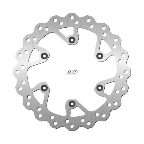 NG zadní brzdový kotouč YAMAHA WR250/450 19-21, YZ125/250/450 18-23 (245X115X4mm) (6X6,5mm) WAVE (NG zadní brzdový kotouč YAMAHA WR250/450 19-21,)