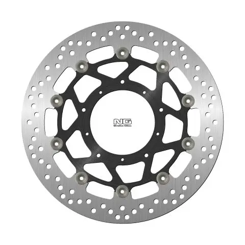 NG přední brzdový kotouč HONDA CRF1100 AFRICA TWIN 19-24 (310X100,5X4,5mm) (5X6,5mm) levá strana plovoucí (prostředek hliníkový) (NG přední brzdový)