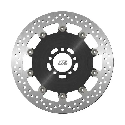 NG přední brzdový kotouč KAWASAKI VN1500/1600 MEAN STREAK 02-08, W800 19-22 (320X61X5mm) (5X10,5mm) plovoucí (prostředek hliníkový) (NG přední)