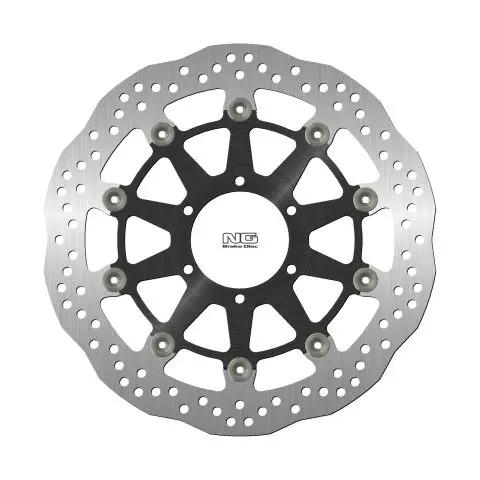 NG přední brzdový kotouč BMW M1000RR/S1000RR 20-21 (320X80,2X4,5mm) (6X8,5mm) WAVE plovoucí (prostředek hliníkový) (NG přední brzdový kotouč BMW)