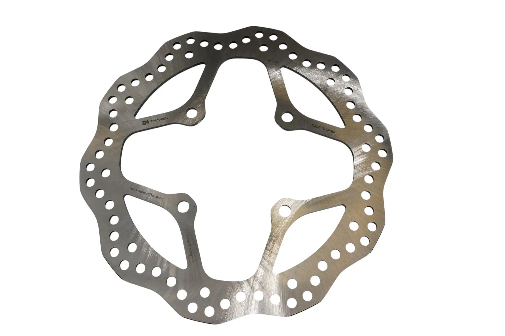 NG brzdový kotouč zadní TRIUMPH GT / EXPLORER 22-24 (282X103X5mm) (4X10,25mm) WAWE ( )