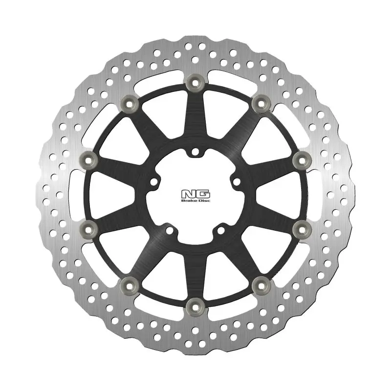 NG přední brzdový kotouč DUCATI SCRAMBLER 800 15-22 (330X78X5mm) (5X8,25mm) WAVE (prostředek hliníkový) (NG přední brzdový kotouč DUCATI SCRAMBLER)