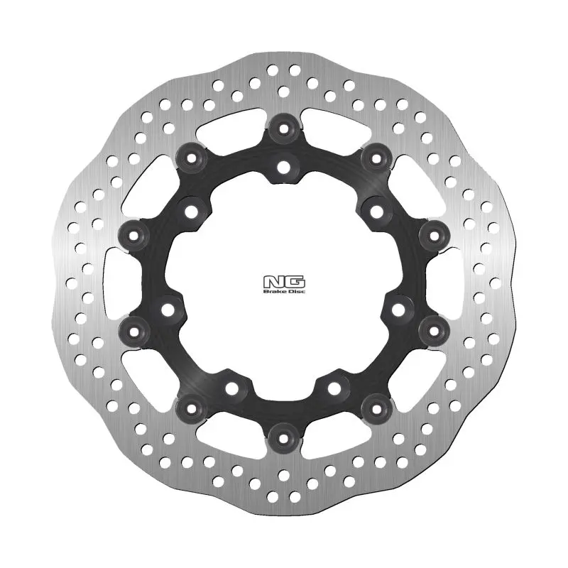 NG přední brzdový kotouč KAWASAKI VN 1500 VULCAN 87-05, VN 800 VULCAN 94-06, VN 500 VULCAN 90-09 (300X130X5mm) (7X10,25mm) WAVE plovoucí (NG přední)