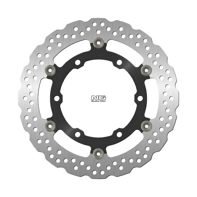 NG přední brzdový kotouč KAWASAKI 250R NINJA 08-14, ZX-25R 250 19-20, Z 250 13, (290X130X4,5mm) (6X10,25mm) WAVE (prostředek hliníkový) (NG přední)