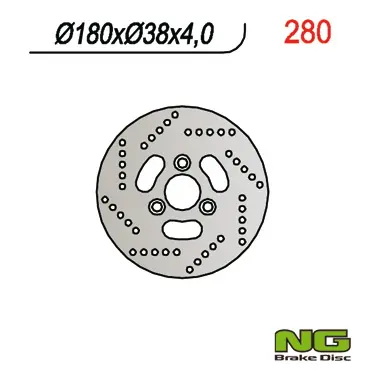 NG přední brzdový kotouč SUZUKI AN 125/150 95-00 (180X38X4) (NG přední brzdový kotouč SUZUKI AN 125/150 95-00 (180X38X4))