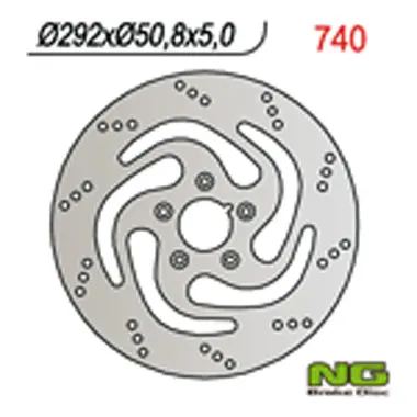 NG brzdový kotouč přední HARLEY-DAVIDSON (292X50X5) 883/1200/1340/1450 do 99 (NG brzdový kotouč přední HARLEY-DAVIDSON (292X50X5) 883/1200/1340/1450)