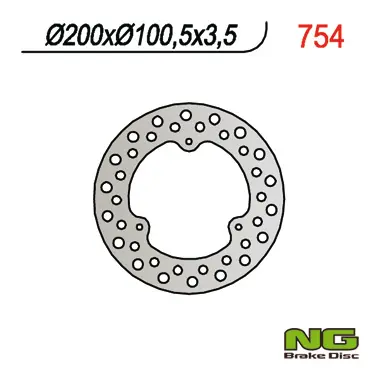 NG přední brzdový kotouč SUZUKI RM 80/85 (200X100X3,5) (NG přední brzdový kotouč SUZUKI RM 80/85 (200X100X3,5))