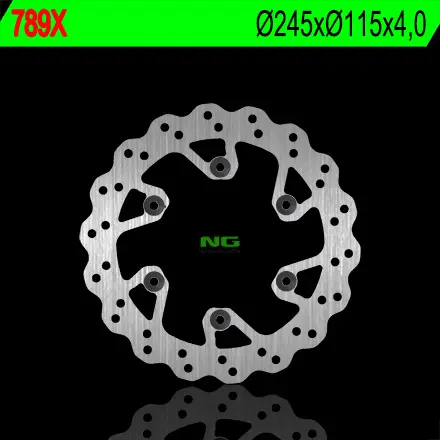 NG zadní brzdový kotouč YAMAHA YZ 125/250 (02-18) YZF (00-18) WRF (02-20) (245X115X4) WAVE ( )