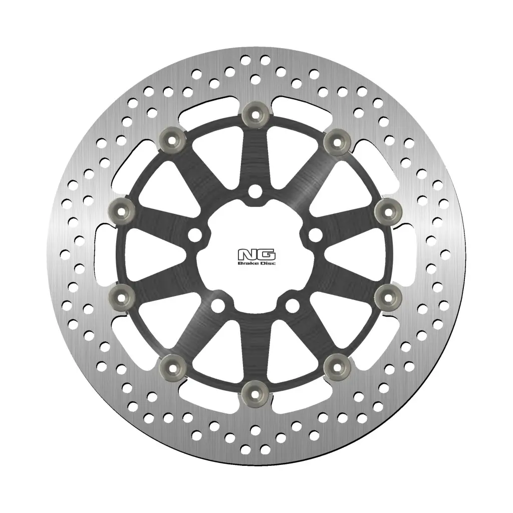 NG přední brzdový kotouč SUZUKI GSXR 600 04-05, GSXR 750 04-05, GSXR 1000 03-04, M 800 INTRUDER 14-15 (NG790V) (300X69X5) (5X10,5mm) (střed hliníkový)