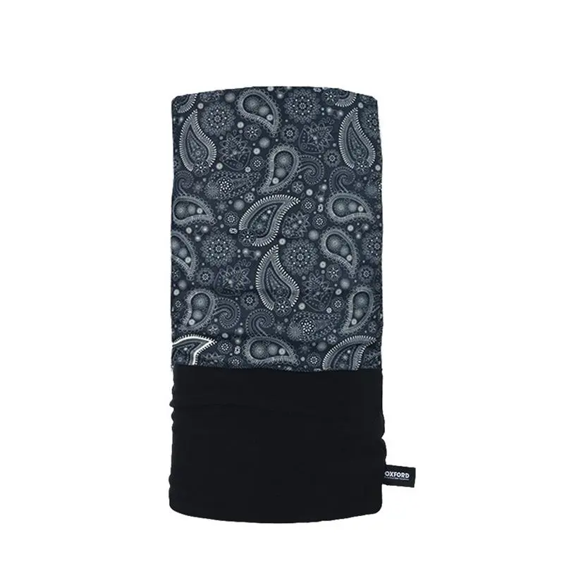 OXFORD izolační límec SNUG PAISLEY NAVY GREY barva šedá/modrá ( )
