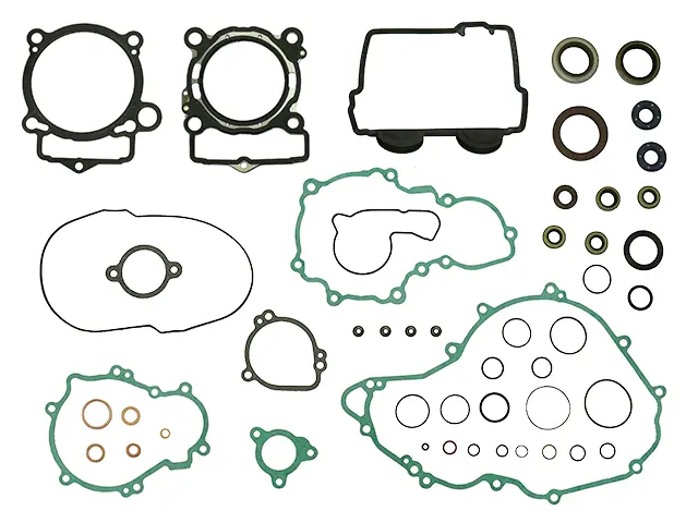 NAMURA kompletní sada těsnění KTM SXF 250 (13-15), EXCF 250 14-16 (s těsněním víka ventilů + komplet těsnění) (NAMURA kompletní sada těsnění KTM SXF)
