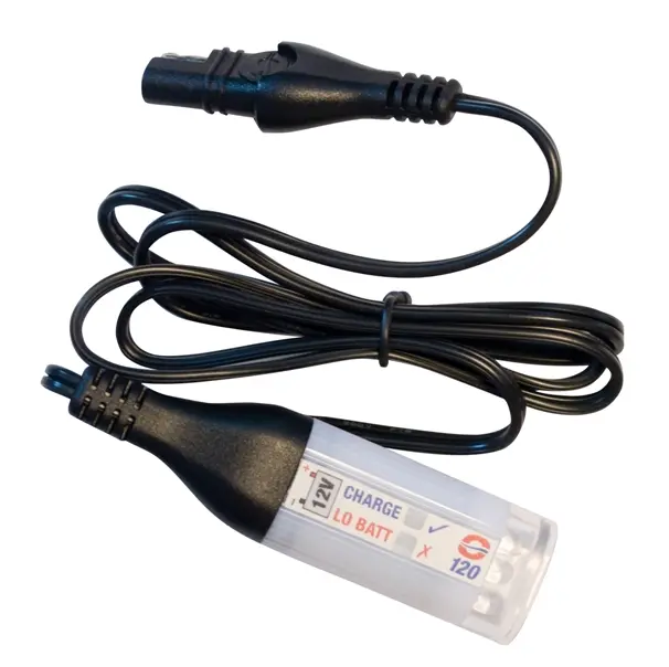 OPTImate LED svítilna s indikátorem nabití baterie pro konektor SAE (EL) (O120) (OPTImate LED svítilna s indikátorem nabití baterie pro konektor SAE)