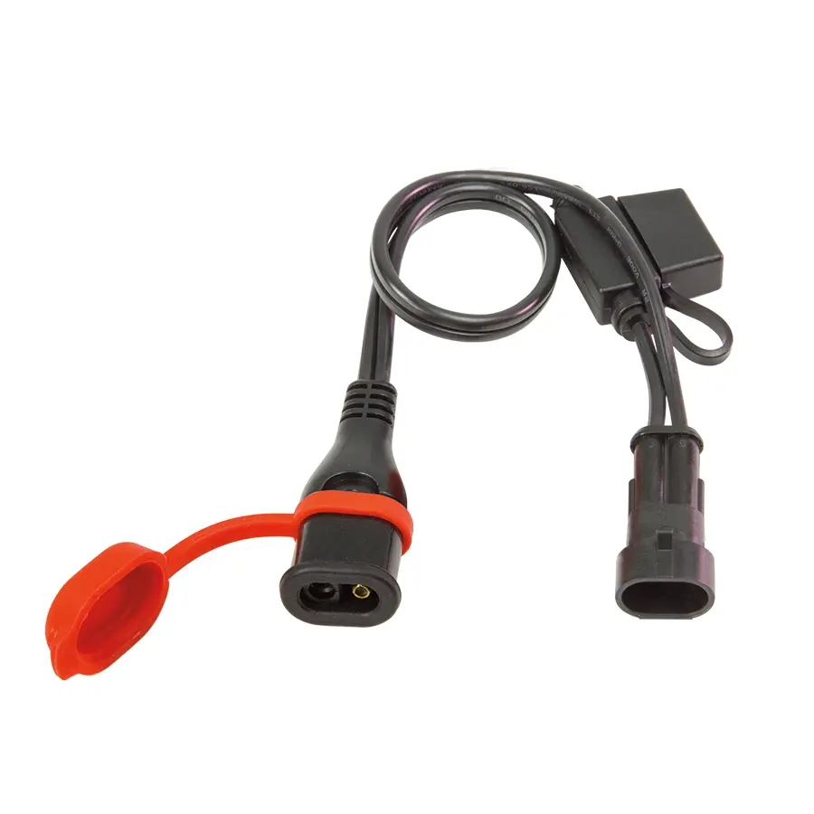 OPTImate kabel se zástrčkou pro připojení nabíječky do zásuvky MV AGUSTA a konektorem SAE (délka 30cm) (EL) (O57) (OPTImate kabel se zástrčkou pro)