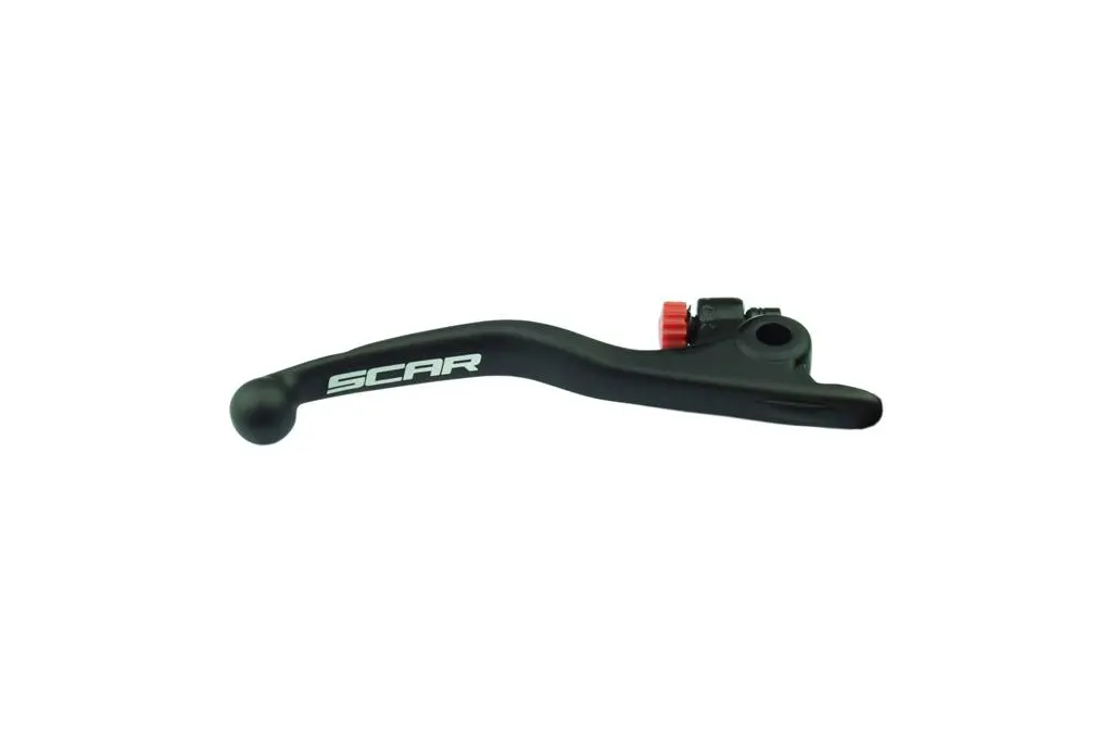 SCAR nová závodní brzdová páka (OEM) BREMBO KTM SX/SX-F/SXR/EXC/EXC-R/XC/XC-W/XCR-W 14-26, HUSQVARNA 14-17, SHERCO SE-R SEF-R 15-26, KAWASAKI KX 450