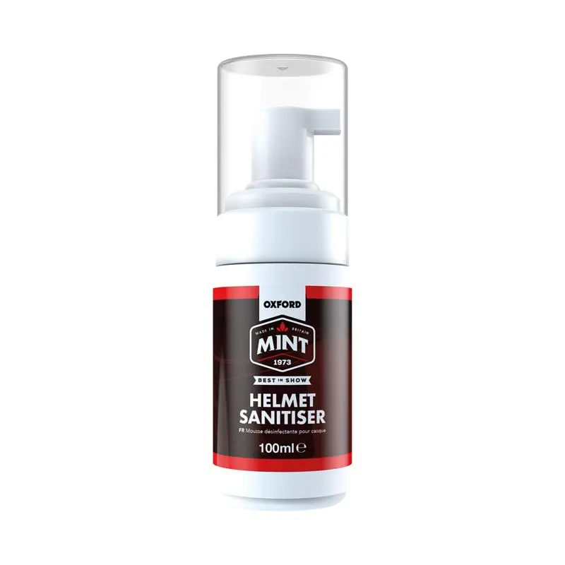 OXFORD AKCE MINT HELMET SANITISER PĚNA NA DEZINFEKCI A ČIŠTĚNÍ VNITŘKU PŘILBY/BOT/RUKAVIC 100ML ( )