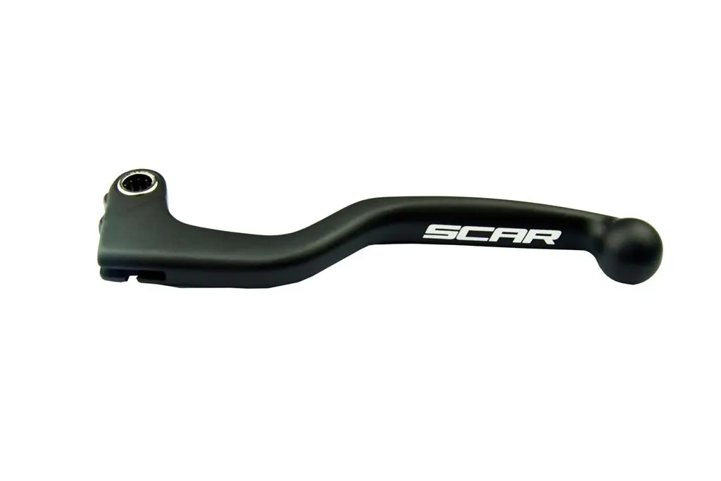 SCAR nová závodní spojková páka s ložiskem (OEM) CR125/250 04-07 CRF250R/450R 04-17 CRF250X 04-17 CRF450X 05-17 barva černá (SCAR nová závodní)