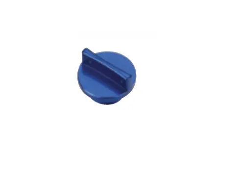 ACCEL zátka plnicího otvoru oleje YAMAHA STREET barva modrá (závit M27X3,0) (ACCEL zátka plnicího otvoru oleje YAMAHA STREET barva modrá (závit)