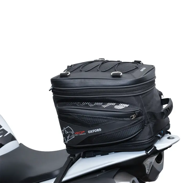 OXFORD brašna na zadní sedadlo motocyklu T40R TAIL PACK barva černá (OXFORD brašna na zadní sedadlo motocyklu T40R TAIL PACK barva černá)