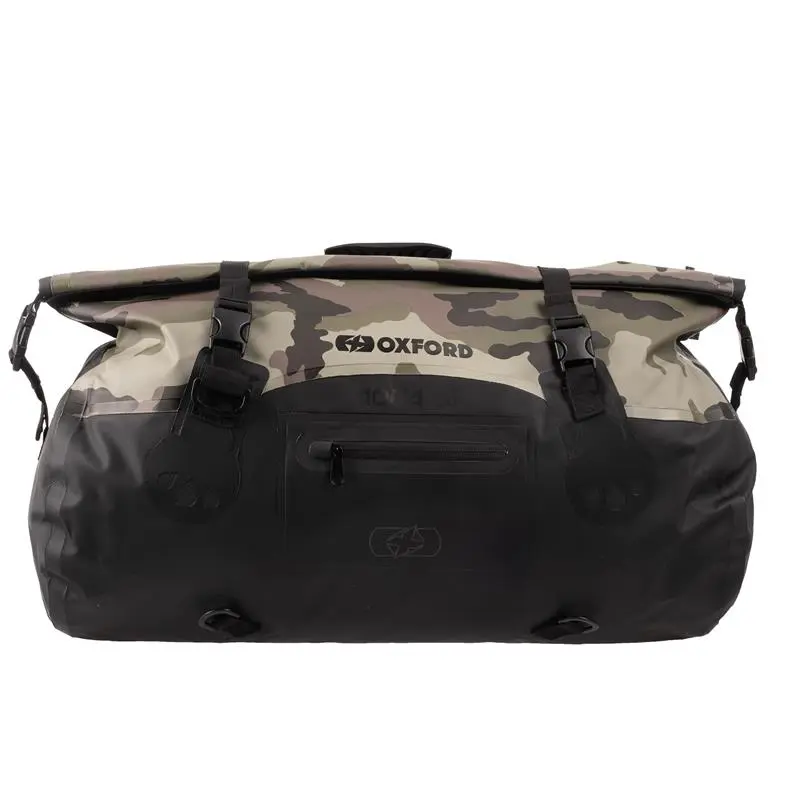 OXFORD brašna AQUA T-50 ROLLBAG voděodolná objem 50L barva černá/CAMO (OXFORD brašna AQUA T-50 ROLLBAG voděodolná objem 50L barva černá/CAMO)
