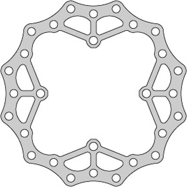 DELTA BRAKING brzdový kotouč zadní KAWASAKI KX 125 03-08, KX 250 03-18, 21, KX 450 06-18, 21, KLX 450 07-21, KXE 450 10-20, RMZ 250 04-06, WAVE ULTRA