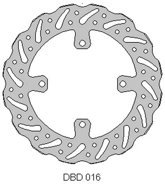 DELTA BRAKING přední brzdový kotouč KAWASAKI KX 125 06-08, KX 250 06-08, KXF 250 09-14 , KX 450 06-18, 21, KLX 450 07-21, KXF 450 09-14, WAVE