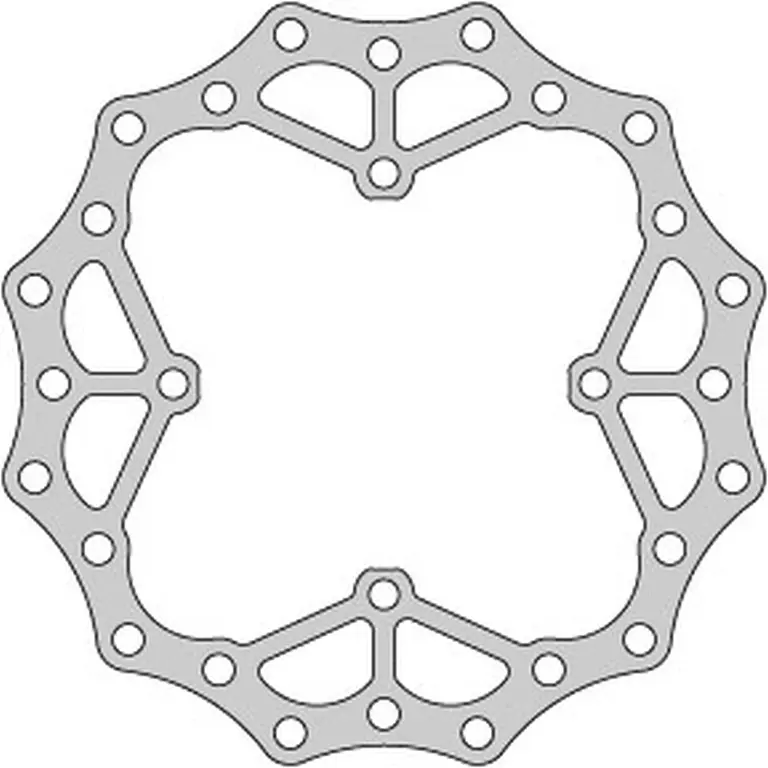 DELTA BRAKING přední brzdový kotouč SUZUKI RMZ 250 07-21, RMZ 450 05-21, RMX450 10-19, WAVE ULTRA LIGHT (250X118X3mm) (4X9,5mm) (NG1048X) (DELTA)