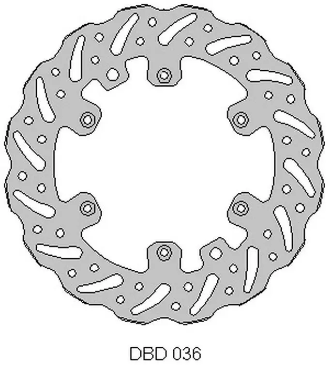 DELTA BRAKING přední brzdový kotouč KTM 2T/4T 91-25, HUSABERG, HUSQVARNA, GAS-GAS 21, WAVE (260X126,5X3mm) (6X6,5mm) (NG140) (DELTA BRAKING přední)