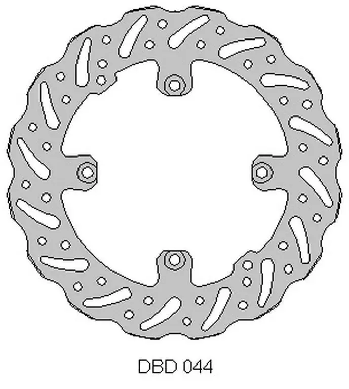 DELTA BRAKING přední brzdový kotouč BETA 250 RR 05-12, 525 RR 05-12, WAVE (260X120,3X4mm) (4X8,5mm) (NG1263) (DELTA BRAKING přední brzdový kotouč)
