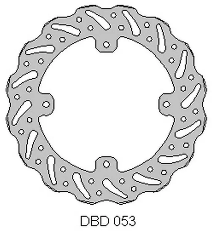 DELTA BRAKING brzdový kotouč zadní HUSQVARNA TC 85 14-20, KTM SX 85 11-20, 250/350 FREERIDE 12-19, WAVE (210X110X3mm) (4X6,5mm) (NG1281) (DELTA)