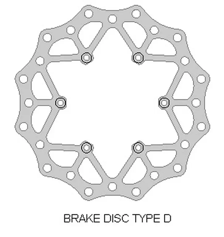 DELTA BRAKING brzdový kotouč zadní BETA 2T/4T 13-21, WAVE ULTRA LIGHT (220X108,2X4mm) (6X6,5mm) (NG1294) (DELTA BRAKING brzdový kotouč zadní BETA)