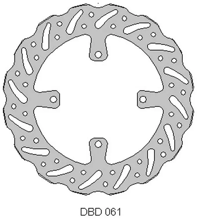 DELTA BRAKING přední brzdový kotouč KAWASAKI KX 250 15-21, KX 450 15-21, WAVE (270X109,5X4mm) (4X9,5mm) (NG1151) (DELTA BRAKING přední brzdový kotouč)