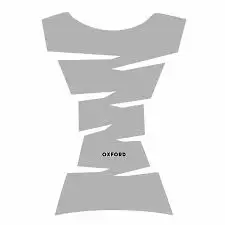OXFORD tankpad VINYL JAGGED nálepka na nádrž barva stříbrná (OXFORD tankpad VINYL JAGGED nálepka na nádrž barva stříbrná)