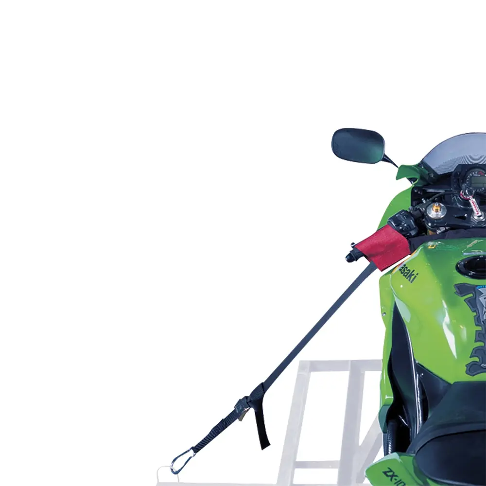 OXFORD přepravní popruhy na motocykl - uchycení za řídítka (karabiny v sadě) šířka 37mm (starý kód: OF100) (OXFORD přepravní popruhy na motocykl -)