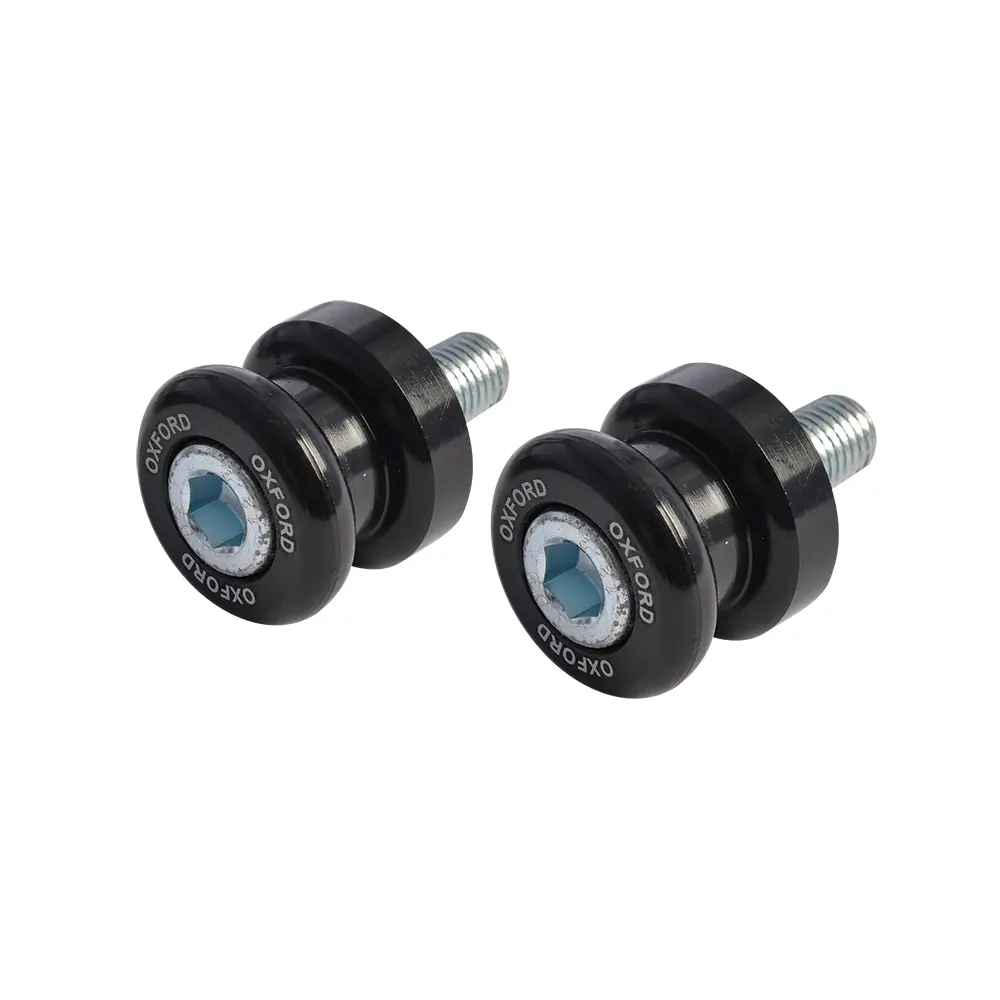 OXFORD BOBBINS válečky (kluzáky) šroubované do kyvné vidlice M8X1,25 (integrovaná rozpěrka) BMW 1000RR barva černá ( )
