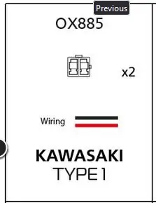 OXFORD adaptér přerušovače pro blinkry LED (2 kusy v sadě) vhodné pro HONDA.KAWASAKI (starý kód: OF780) (OXFORD adaptér přerušovače pro blinkry LED)