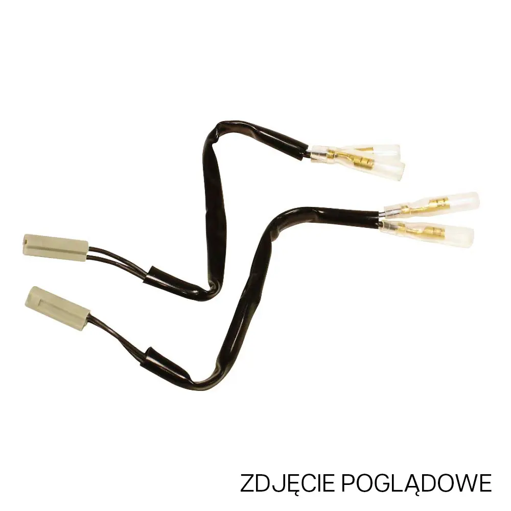 OXFORD konektor (kabel / adaptér / předlužovač) blinkrů LED i žárovkových do kostky OEM KAWASAKI typ 2 (OXFORD konektor (kabel / adaptér /)