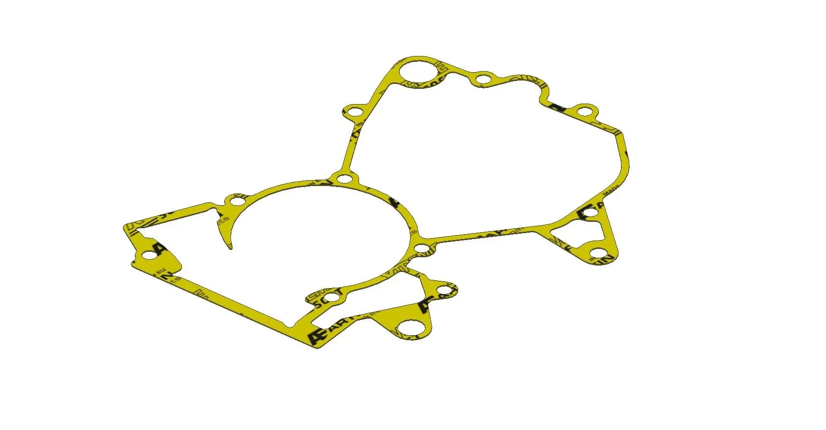 XRADICAL(ARTEIN GASKETS) těsnění klikové skříně motoru (střed motoru) KTM SX 65 '09-'23, HUSQVARNA TC 65 '14-'23, GAS GAS MC 65 '21-'23 ( )