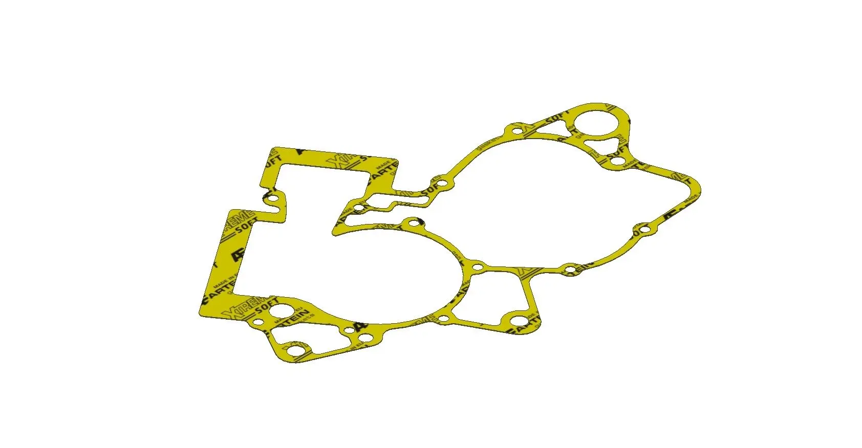 XRADICAL(ARTEIN GASKETS) těsnění klikové skříně motoru (střed motoru) GAS GAS MC/EC 125 '01-'13 (OLD MODEL GAS GAS ENGINE) ( )