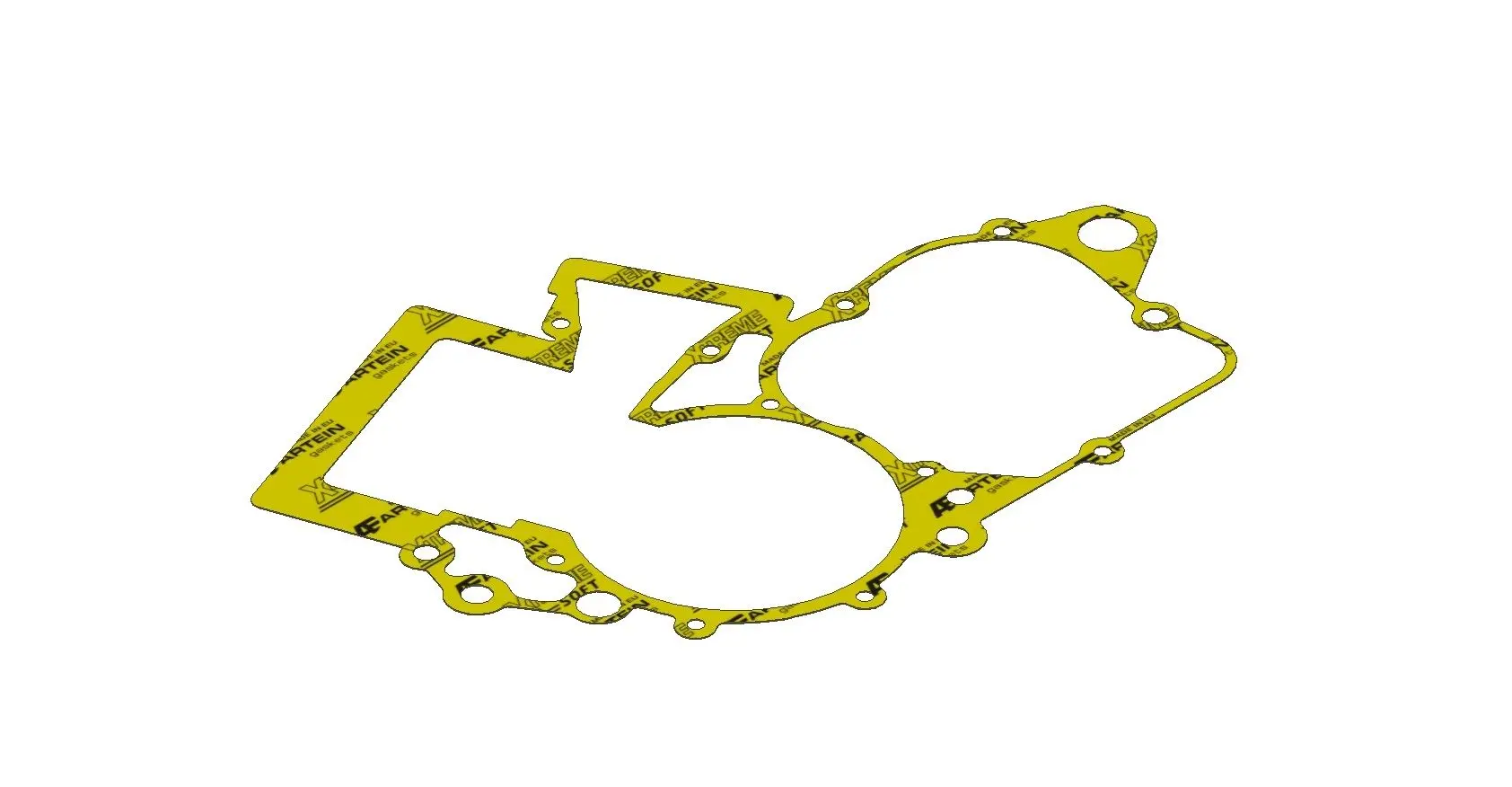 XRADICAL(ARTEIN GASKETS) těsnění klikové skříně motoru (střed motoru) GAS GAS MC/EC 200/250/300 '14-'17 (OLD MODEL GAS GAS ENGINE) ( )