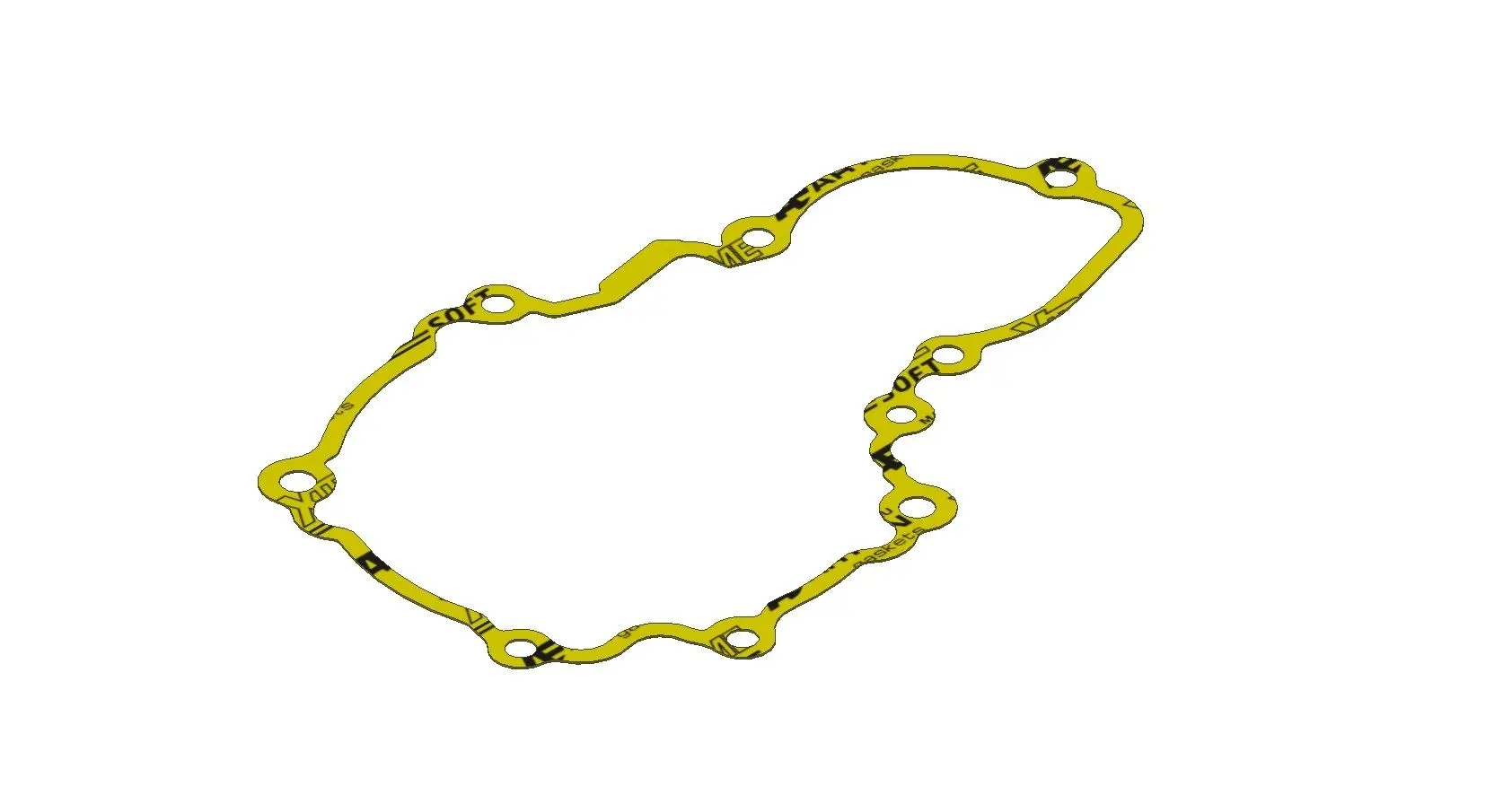 XRADICAL(ARTEIN GASKETS) těsnění víka alternátoru KTM EXCF 350 12-16, EXCF 250 14-16 (vnější) (XRADICAL(ARTEIN GASKETS) těsnění víka alternátoru KTM)