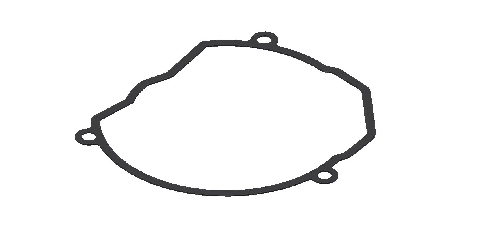 XRADICAL(ARTEIN GASKETS) těsnění víka alternátoru KTM SX 85 03-17 , HUSQVARNA TC 85 14-17 (pokovené), OEM 47030040000 ( )
