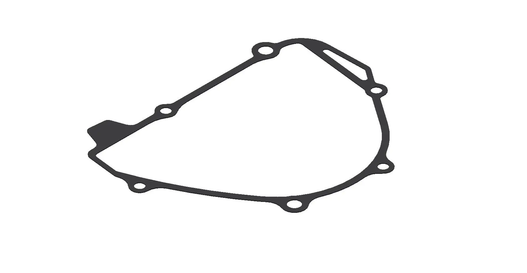 XRADICAL(ARTEIN GASKETS) těsnění víka alternátoru KAWASAKI KXF 250 (KX 250F) 17-20, KX 250 4T, (pokovené), OEM, 110611200 ( )