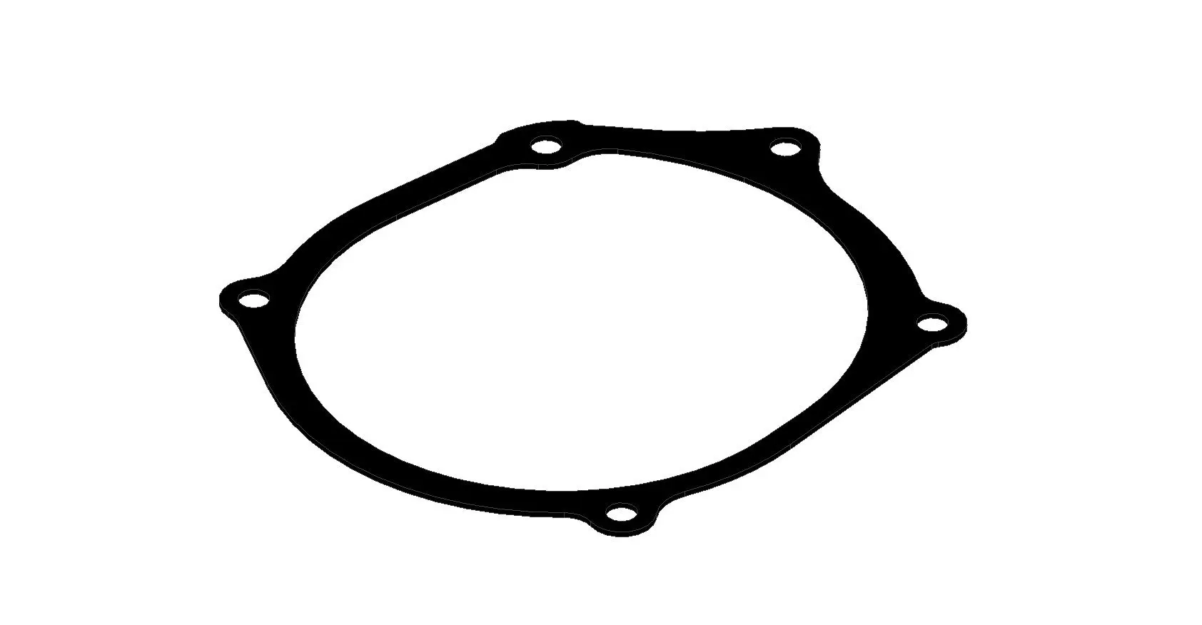 XRADICAL(ARTEIN GASKETS) těsnění víka alternátoru YAMAHA YZ 65 18-26, YZ 85 02-26, (pokovené) (XRADICAL(ARTEIN GASKETS) těsnění víka alternátoru)